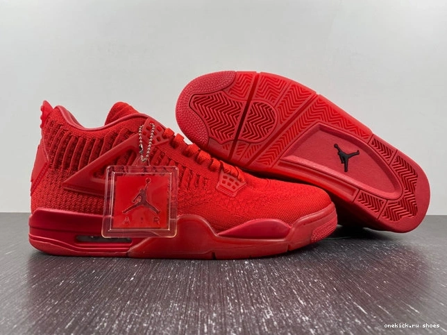 Cheap  AQ3559- Red Flyknit Jordan Sophisticated Retro 4 3937 1014